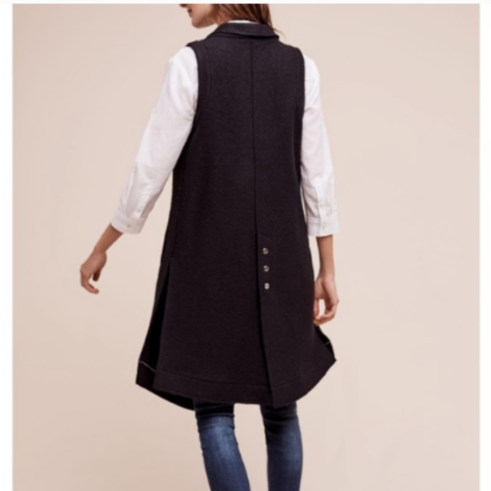 Anthropologie Marrakech Black Vest size S - Picture 3 of 8